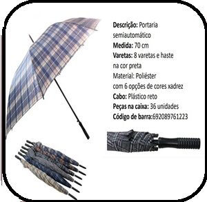 GUARDA CHUVA DE POLIESTER PORTARIA