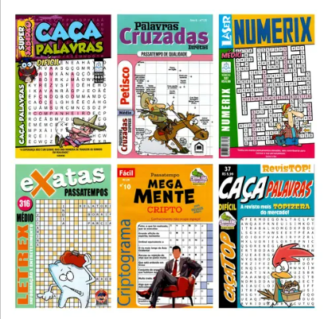 Revistas Cruzadinhas Sortidas - Passatempo