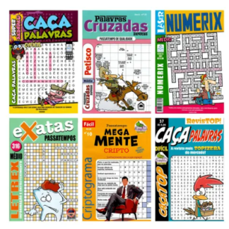 Revistas Cruzadinhas Sortidas - Passatempo