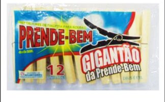 Prendedor De Madeira Roupas Gigantão Prende-bem