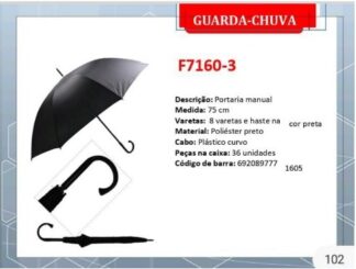 GUARDA-CHUVA PORTERIA MANUAL