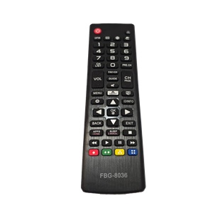 Controle Rem 2 Em 1 Para Tvs LG / Samsung FBG-8036